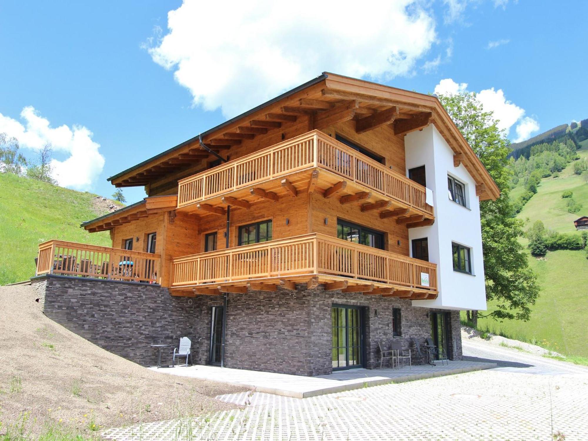 Modern Chalet With Sauna Near Ski Area In Saalbach Hinterglemm Salzburgerland Kültér fotó